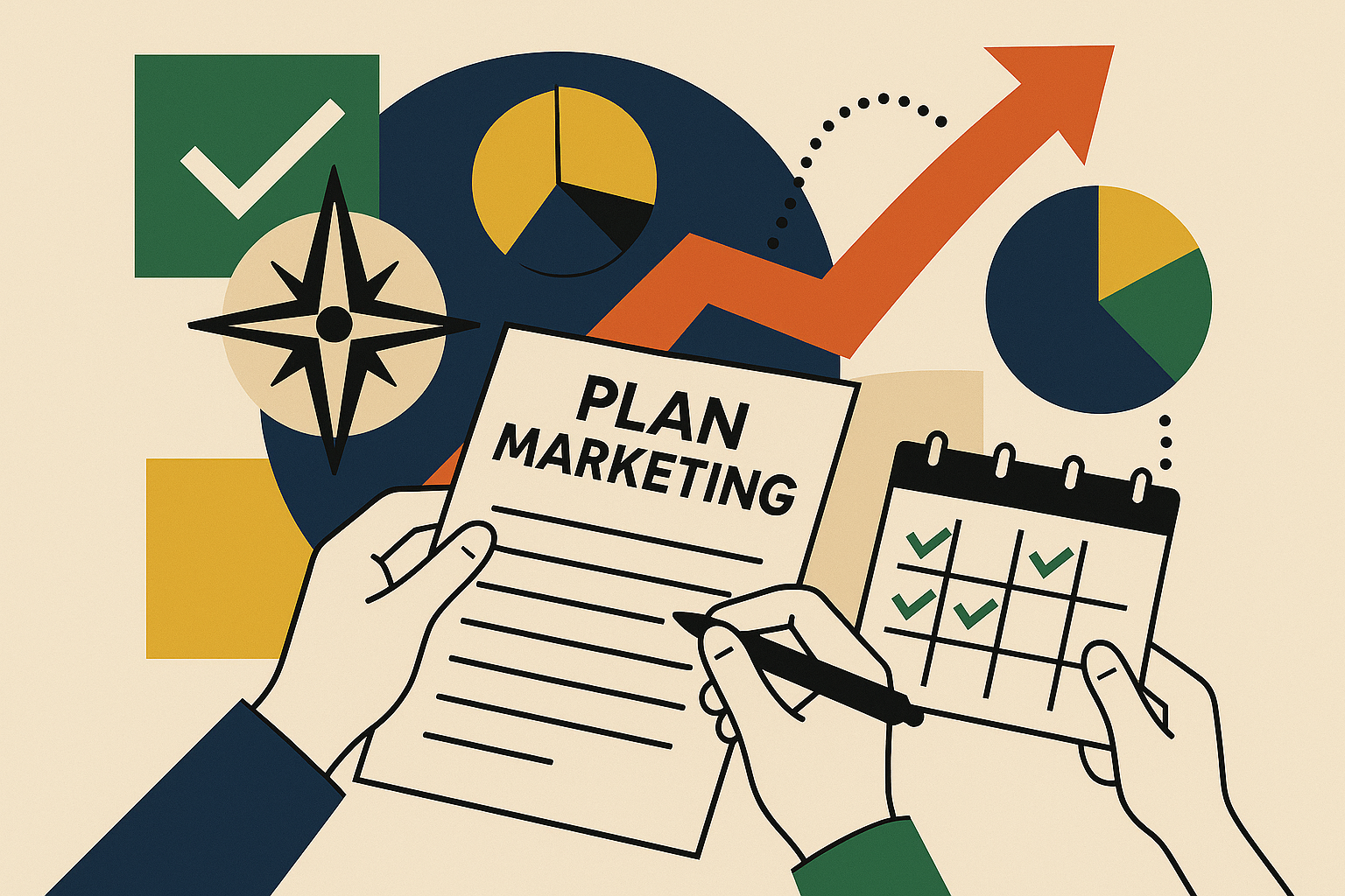 Agilite et vision long terme d'un plan marketing