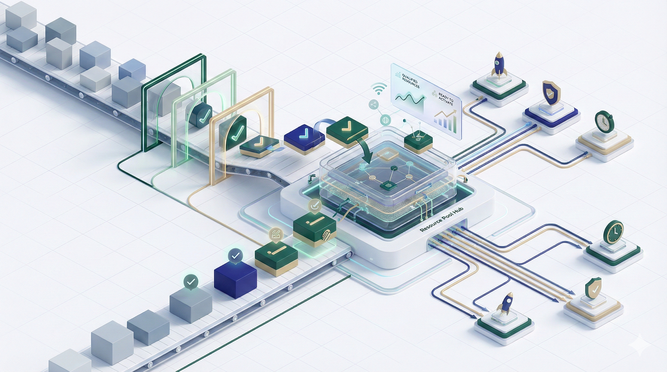 Constitution d'un vivier agence